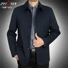 2016 New arrival fashion Autumn Fashion man polo jackets men Slim pure cotton coats Plus Size lapel Jacket Windbreaker M-XXXL