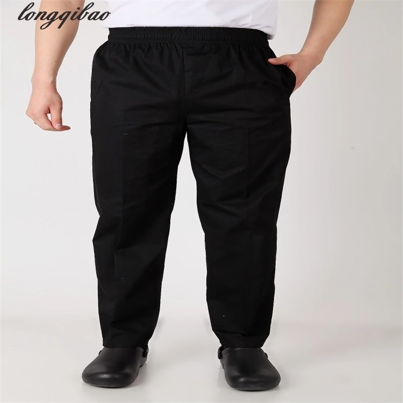 

Spring Summer Autumn Winter Men 's Fashion Chef Pants Kitchen Restaurant Hotel Chef Work Pants