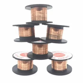 

1Pc 0.1mm PCB Link Wire Copper Soldering Wire Maintenance Jump Wine PCB Welding Mobile Phone Computer Repair Tools Welding Tools