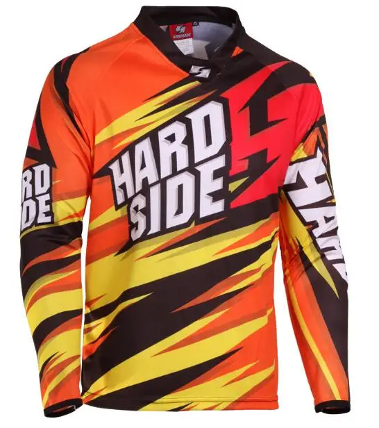 Гоночная езда moto Jersey moto cross GP Bike MTB DH MX Jersey spexcel велосипедная майка для спуска на гору быстросохнущая гладкая - Цвет: Send by picture 5