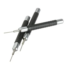 3x ручка для удаления штифтов, сменный ремешок для часов 0,7-0,9 мм, ремешок для часов, инструмент, браслет, короткий+ 3 ручки(черный