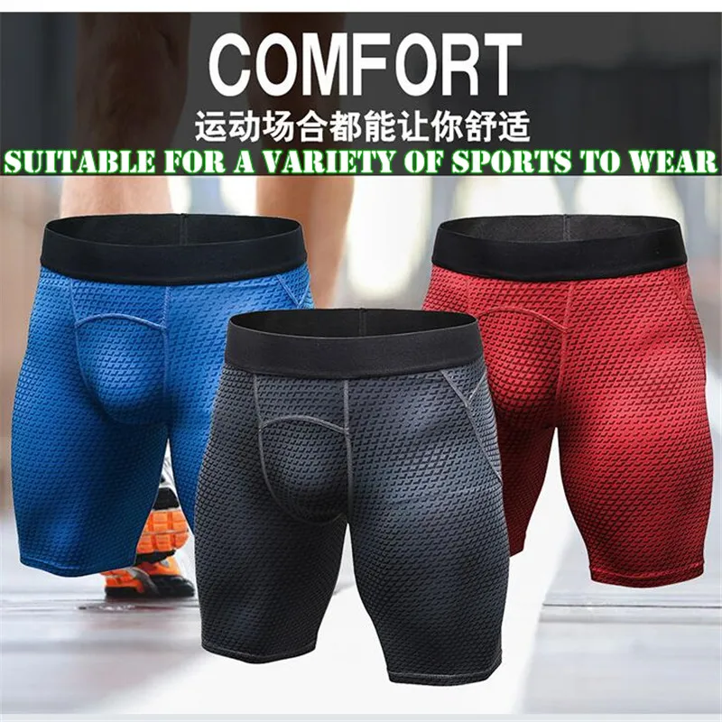 Men Pro Shaper Compression Underwear Shorts 3D Tight T-shirt+Boxers,Cool Elastic Quick-dry Wicking Sport Fitness Trainning Sets