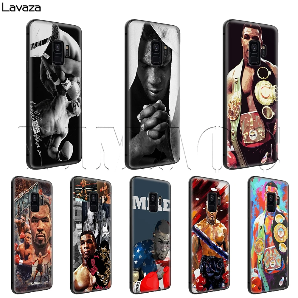 Lavaza удар Майка Тайсона чехол для Samsung Галактики S6 S7 край J6 S8 S9 S10 плюс A3 A5 A6 A7 A8 A9 Note 8