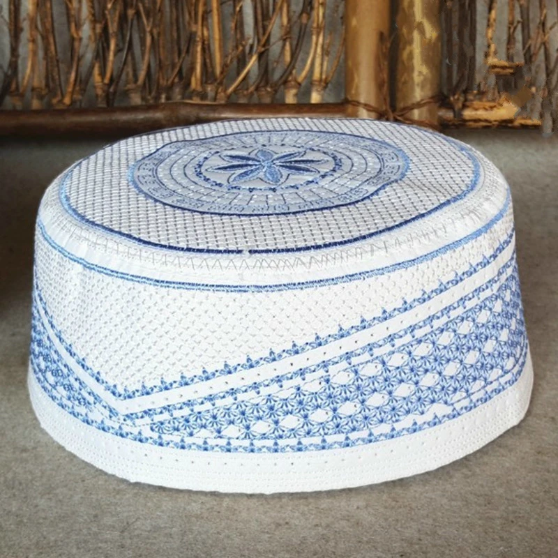 

Plus Size Muslim Prayer Caps Allah Bonnet Musulmana Kippah Yarmulke Jewish Hats Kopftuch Hidjab Turban African Sombrero Pesca