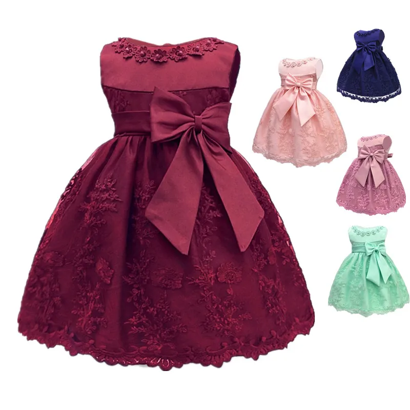 Vintage Baby Girl Dress 1 2 Years Baby Girls Birthday Dresses Vestido