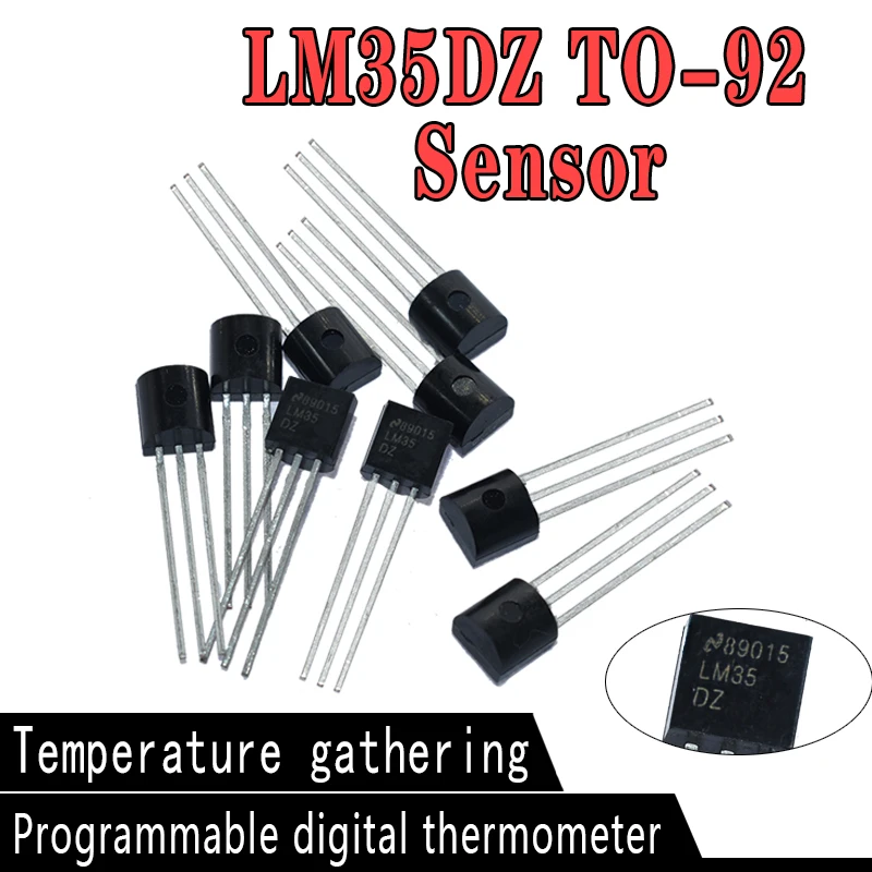 10 шт. LM35DZ TO92 LM35 TO-92 LM35D точность по Цельсию Температура датчики