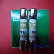 Frete grátis 10 pcs KLKD 8 new genuine Americano Littelfuse fusível/fusível 10*38 8A