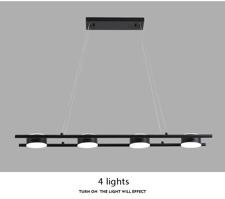 Скандинавский дизайн, светодиодная люстра, черный блеск, лампа, современный светильник для гостиной, Светильники для спальни, кухни, домашний декор, светильник ing Meta