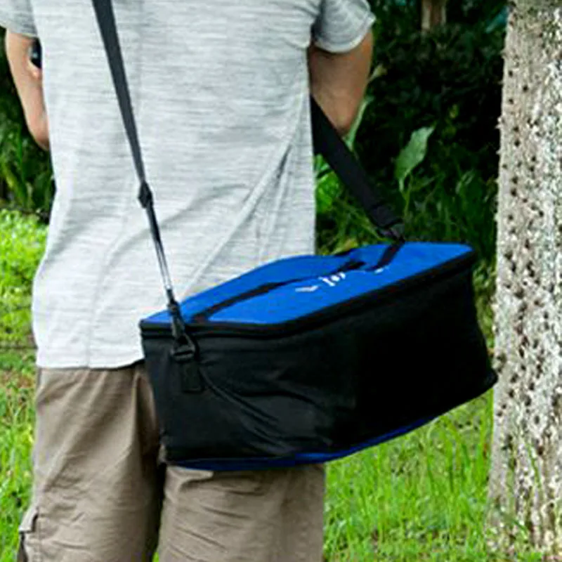 Large Capacity Oxford Outdoor Cooking Utensils Bag, Anti-collision Protection bag, cooker kit, handbag, picnic bag W4-027