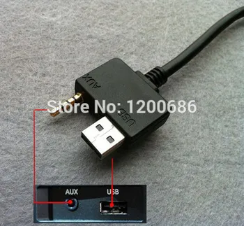 

3.5mm Car USB AUX Interface Input Cable For Hyundai Kia For iPhone