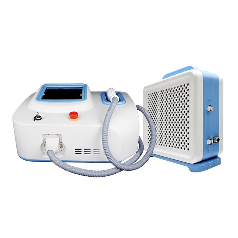 

808nm diode laser hair removal machine frame with a separate radiator and good cooling system