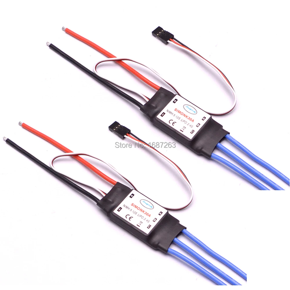 30A SimonK прошивка бесщеточный ESC с 2A 5V BEC для F450 F550 RC Quad Multi Copter хорошее