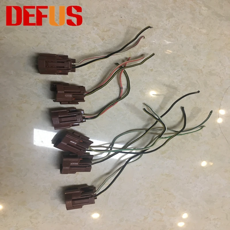 Разъем топливного инжектора DEFUS 6 шт. верхний слот для Hyundai A1620783423 сменная насадка