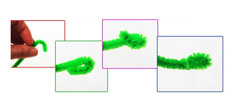 100 штук, шенилловые палочки для рукоделия, для детей, для чистки труб, стебли, для рукоделия, креативные, веселые игры, коктейль-бар, материал ручной работы