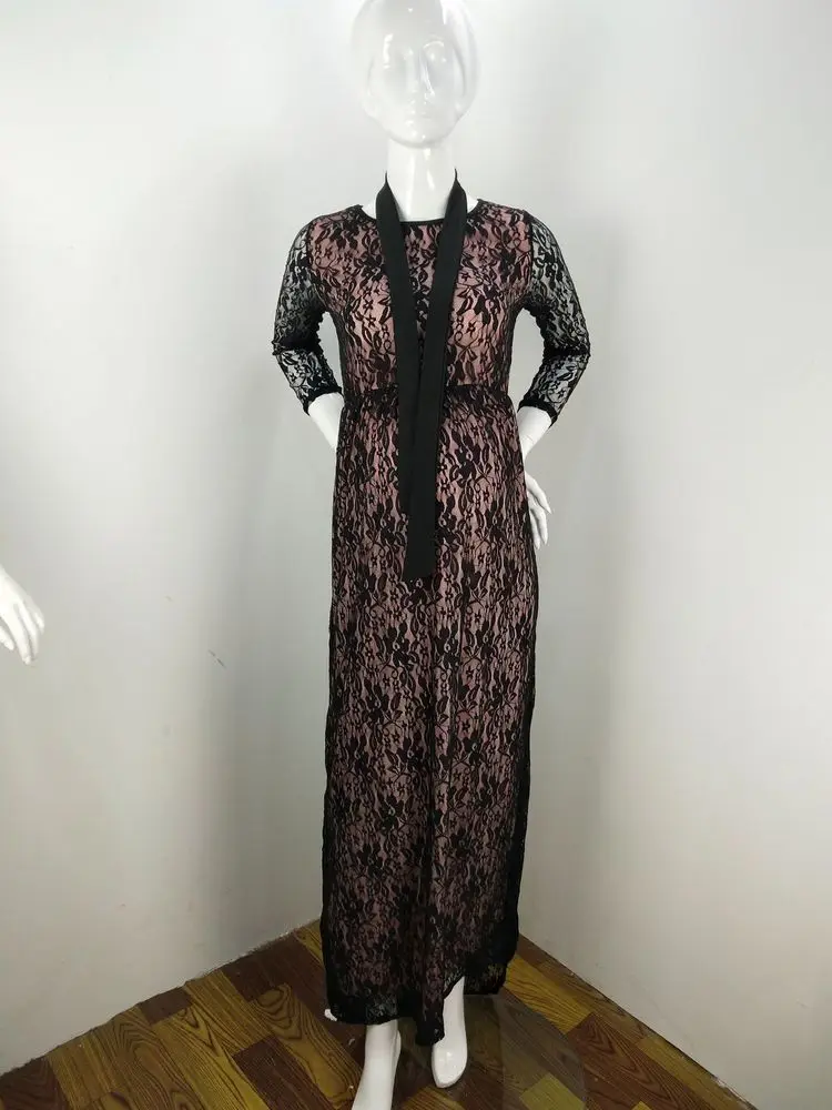 2018 maternity dresses for plus size women pregnancy dress photography props lace Fancy Maxi maternity gown for photo shoots 3XL (4)