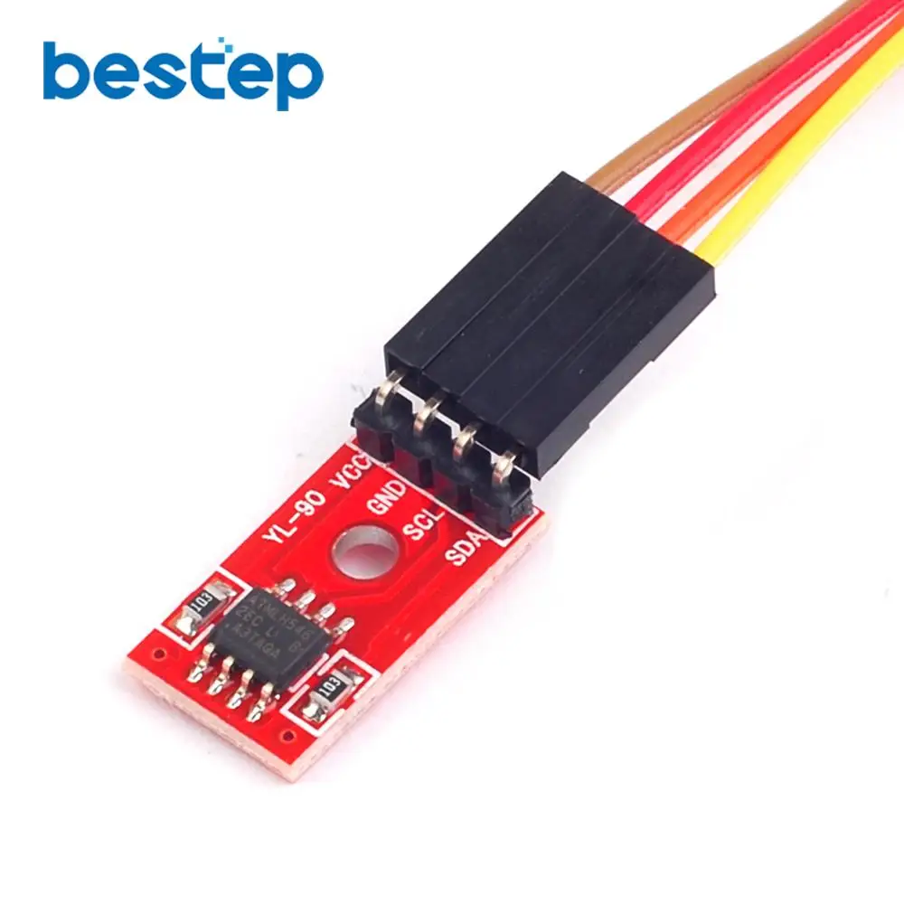 AT24C01 24C02 24C04 24C08 24C16 24C32 24C64 24C128 24C256 интерфейс I2C EEPROM фото аксессуары 3 5 в|Интегральные