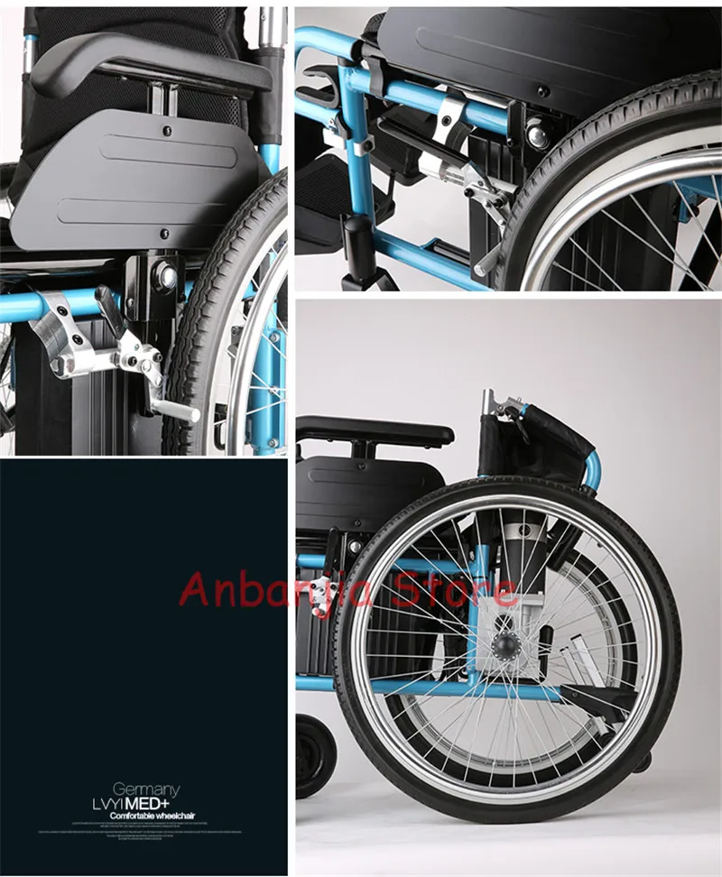 Easy Open and Close Foldawheel Power Chair - weighs just 60 lbs with battery - Supports 330 lbs (13)