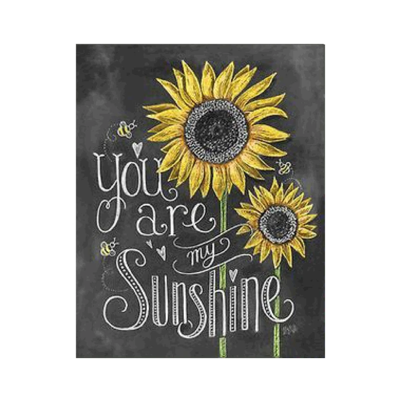 

Sunflower 5D Diamond DIY Painting Embroidery Cross Stitch Kit Home Decor Craft