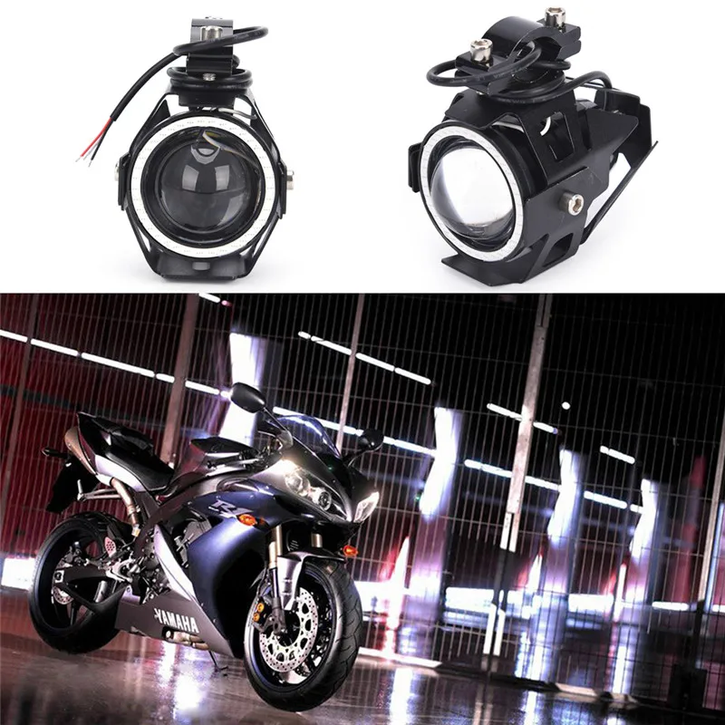 

1pcs Motorcycle Headlight Led U7 Motorbike Driving Fog Daytime Running Light DRL Led Day Light Lamp Moto Motorcycle Accessories
