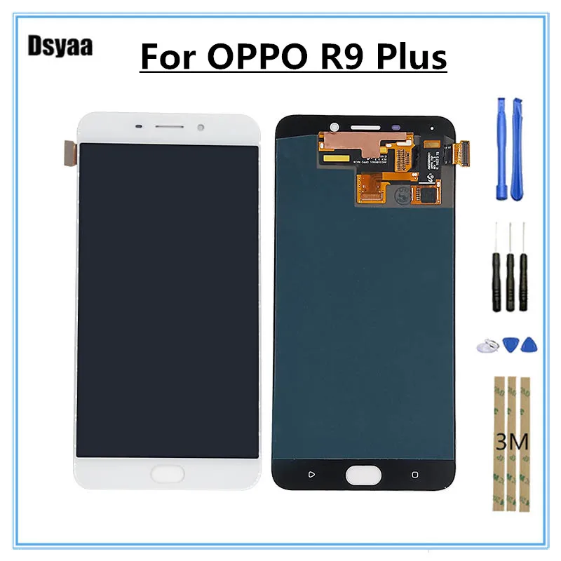 

6.0 Inch for OPPO R9 PLUS LCD Display Touch Screen Digitizer Assembly Replacement Parts