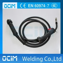 MB15AK 15AK3m черная ручка с воздушным охлаждением сварочные пистолеты с крюком