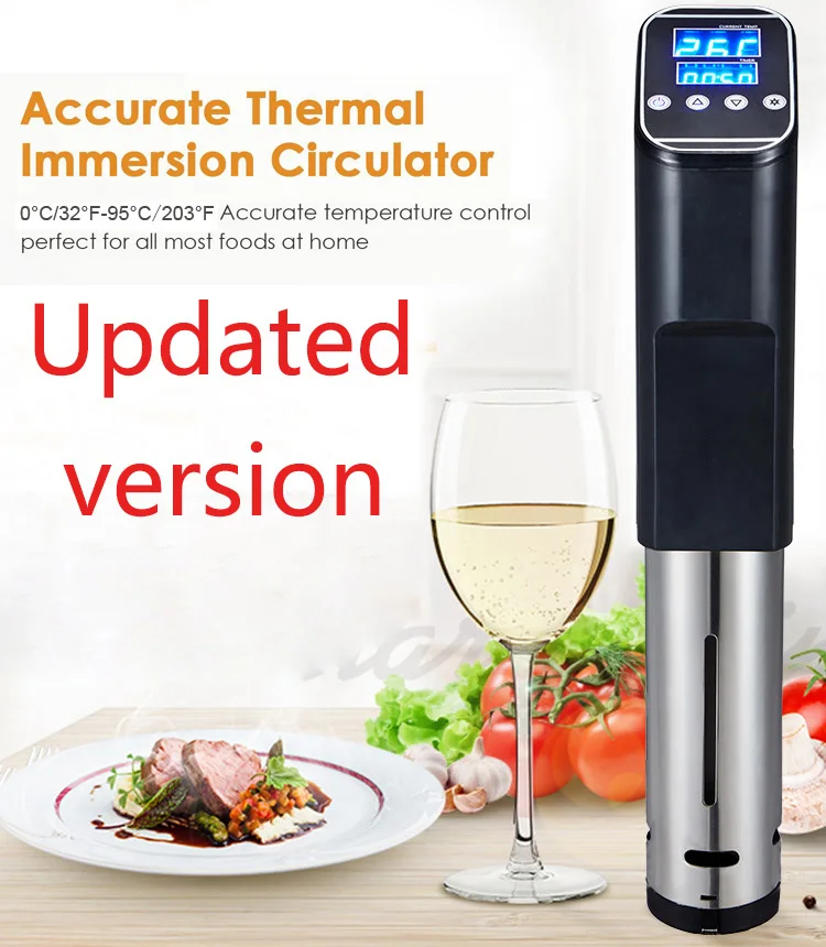 Погружной циркулятор Sous Vide для приготовления пищи устройство с цифровым ЖК