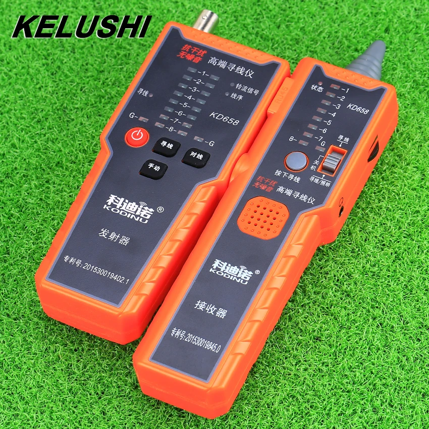 KELUSHI line-Finder KD658 Cable Tester Anti-Jamming Completely Noise-Free Electrified Line to Automatic Shutdown | Компьютеры и офис