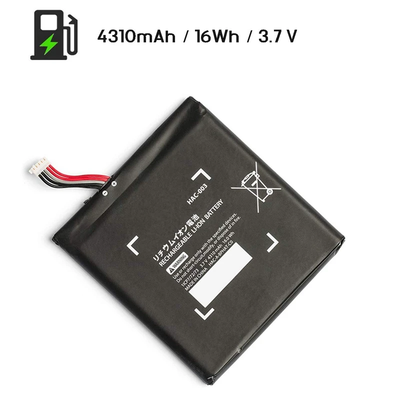 3,7 v 4310 mah Hac-003 внутренняя Замена литий-ионная аккумуляторная батарея для Ns nintendo Switch игровая консоль