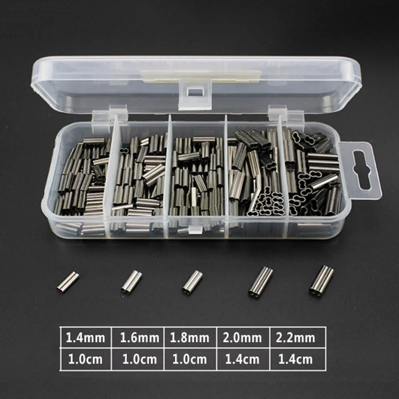 

Copper Fishing Line Crimp Sleeve Tube High Quality Tackle Kit Accessories