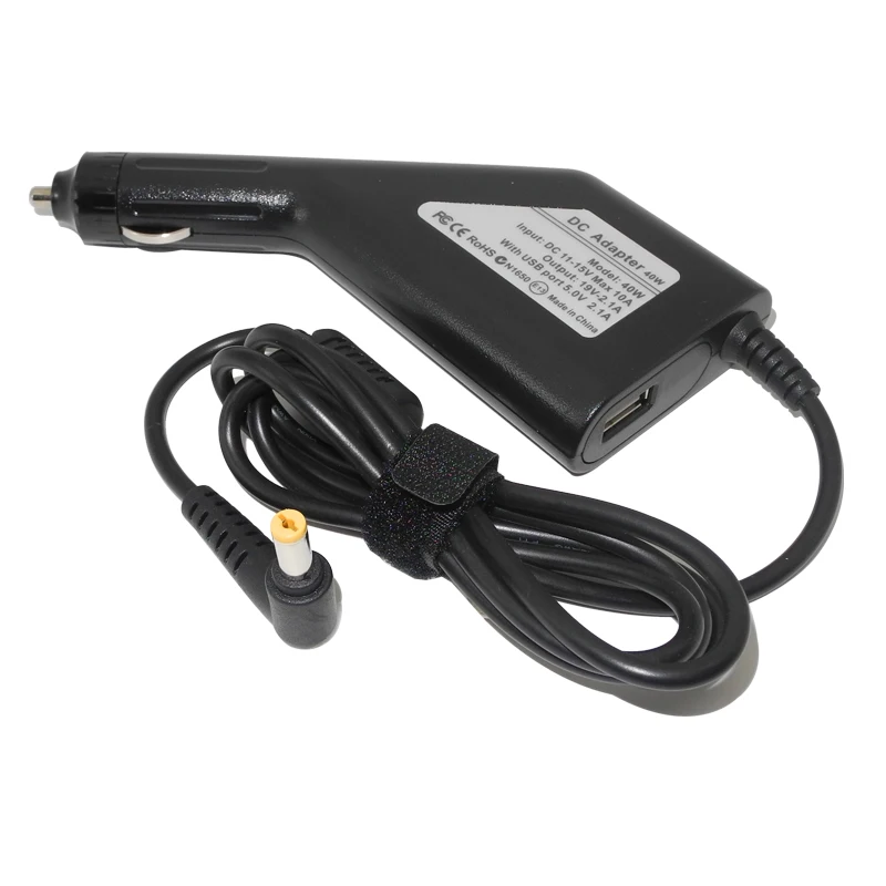 19V 40W for Acer Laptop Dc Car Charger