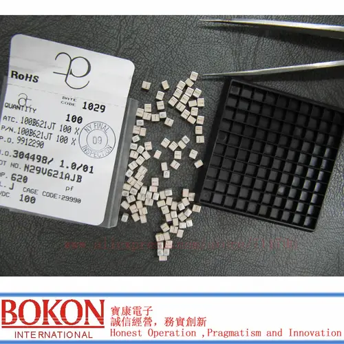 높은 Q 커패시터, P90 ATC100B4R7BT500XT ATC100B4R7BW500XT ATC100B4R7BP500XT ATC100B4R7CT500XT a4R7B a4R7C 4.7pF 칩 커패시터 2