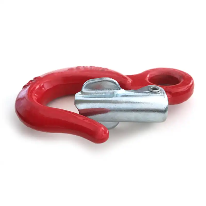 1Pcs Alloy steel Gravity crane rigging hook Round Fixed Eye Lifting