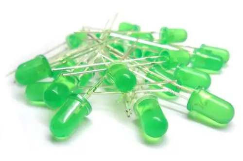 

50Pcs LED DIFFUSED F5 5MM GREEN COLOR GREEN LIGHT Super Bright Bulb Lamp