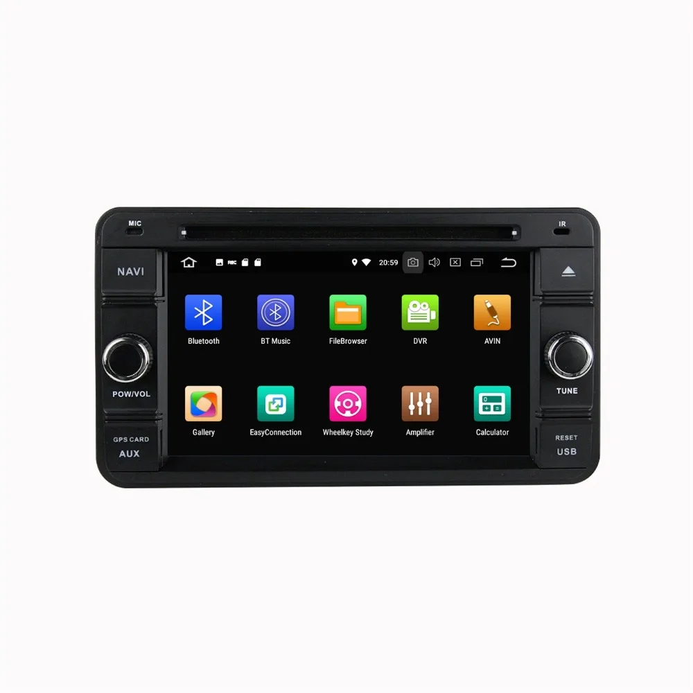 Best Android 8.0 Octa Core Car Radio Multimedia GPS Navigation for Suzuki Jimny 2007-2013 4GB RAM Bluetooth WiFi USB Mirror-link 4