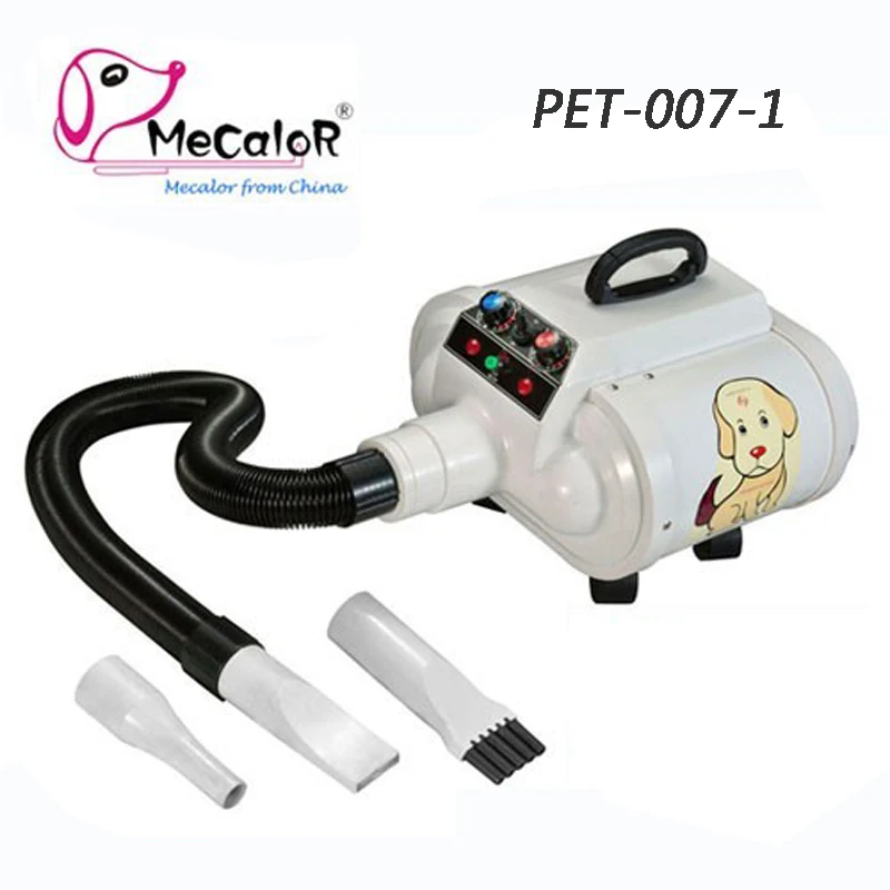 

Mecalor Super Large Pet Dog Blower Dryer Pet Grooming Blaster 3400W Low Noise Double Motor Negative Lon Sterilization