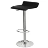 94503 Barneo N-38 Leather Kitchen Breakfast Bar Stool Swivel Bar Chair black color free shipping in Russia ► Photo 3/6