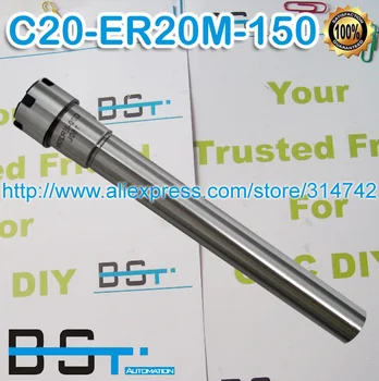 

New C20 ER20M 150L Straight Collet Chuck holder CNC Machine tool 150mm extension chuck for ER20