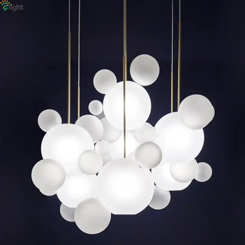 Modern Mickey Led Pendant Lights Dining Room Frosted Gl Ball Modern Mickey Led Pendant Lights Dining