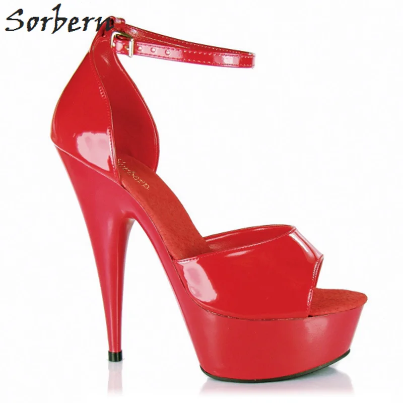 

Sorbern High Heels Women Sandals Designer Summer 2019 Women Shoes Size 10 Ladies Platform Sandals Open Toe Ankle Strap Party