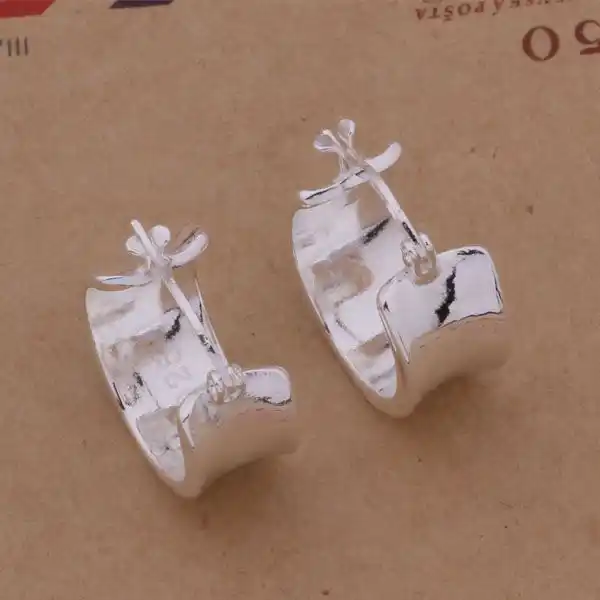 AE357 Горячие 925 серьги из стерлингового серебра, 925 серебряные ювелирные изделия, блестящие/ciaakzha ascajjja