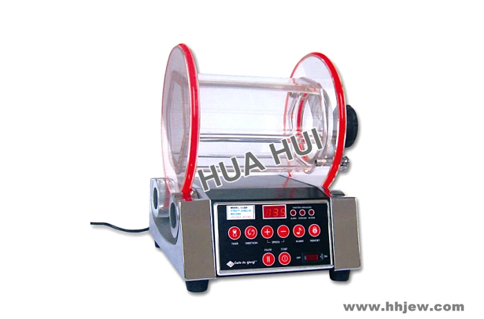 8kg 4 variable speeds Rotary Tumbler Polishing Machine Jewelry Making Tools Jewellery Magnetic Polisher | Украшения и аксессуары