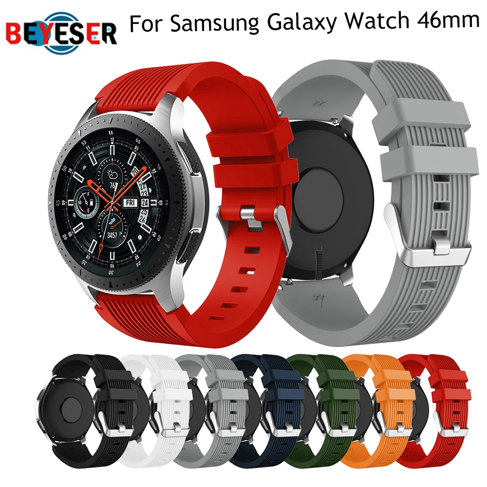 Из мягкого силикагеля спортивный ремешок для часов Xiaomi Huami Amazfit темп Stratos 2/2S 3 GTR 47