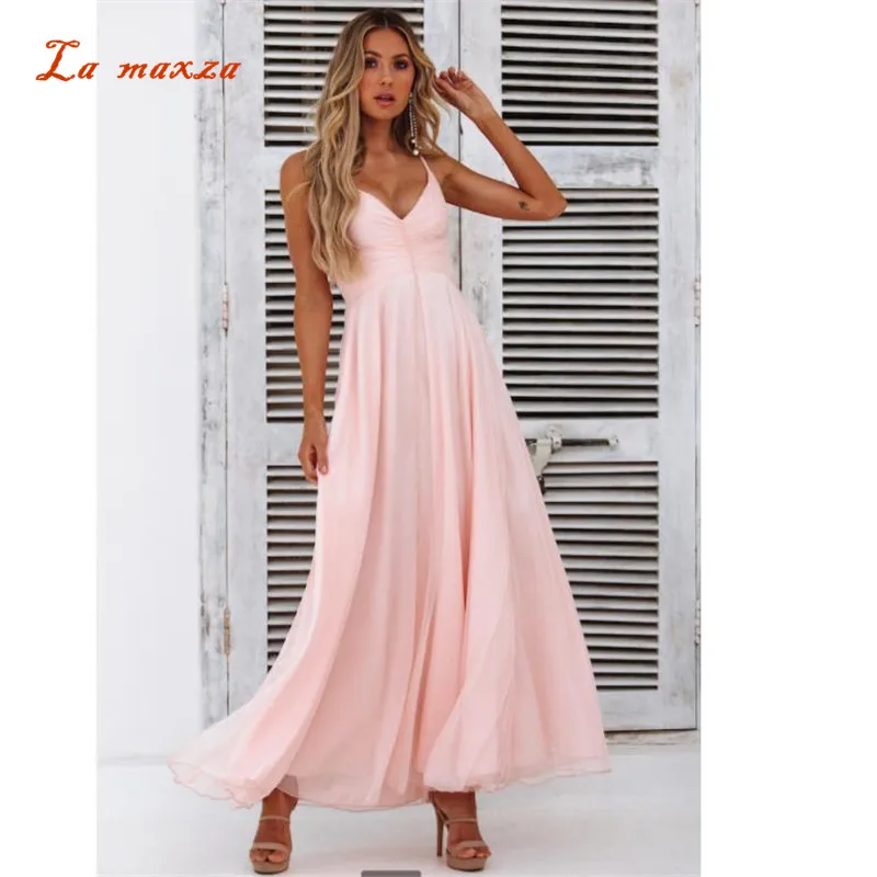 

2019 Women Summer Dress Elegant Sexy Party Night Club Dresses Maxi Casual Plus Size Dress