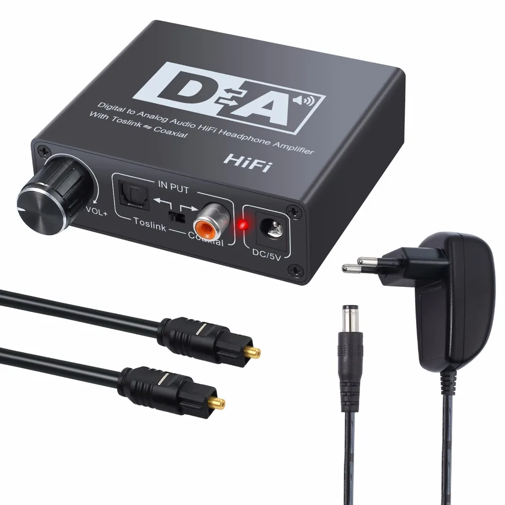 1 x Toslink Cable (Optical Cable) 1 x User Manual. 1- ...