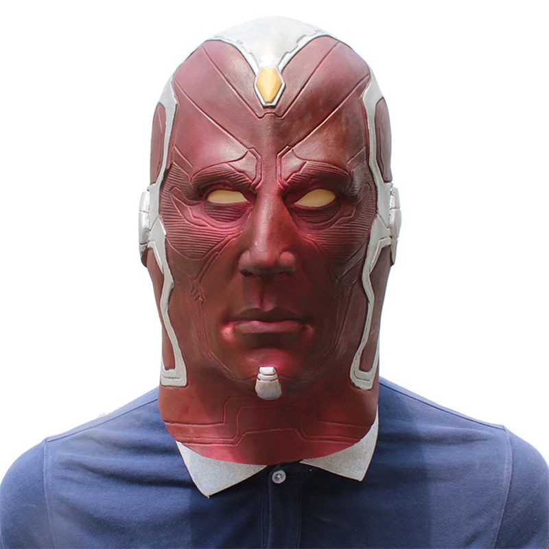Капитан Америка видение Косплэй костюм супергерой zentai костюмы на Хэллоуин Карнавальный Костюм плащи-комбинезоны маска