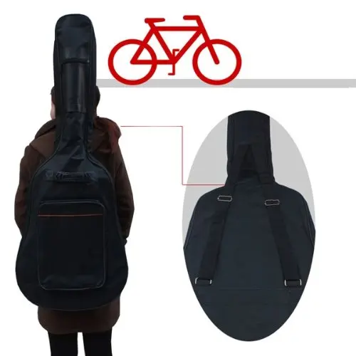 

5 pcs of BEAU Black Shoulder music Bag guitar bag for women and man, correas de guitarra