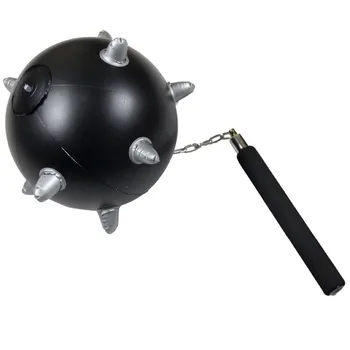 

Hot sales party toy Inflatable Mace Ball and Chain Spiked Flail graduation gift bride to be photo booth