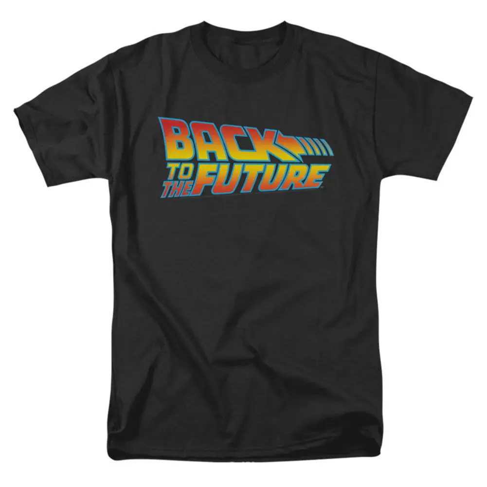

Back To The Future Men'S Logo T Shirt Black Rockabilia Newest Nigikala Stranger Things T Shirt Men