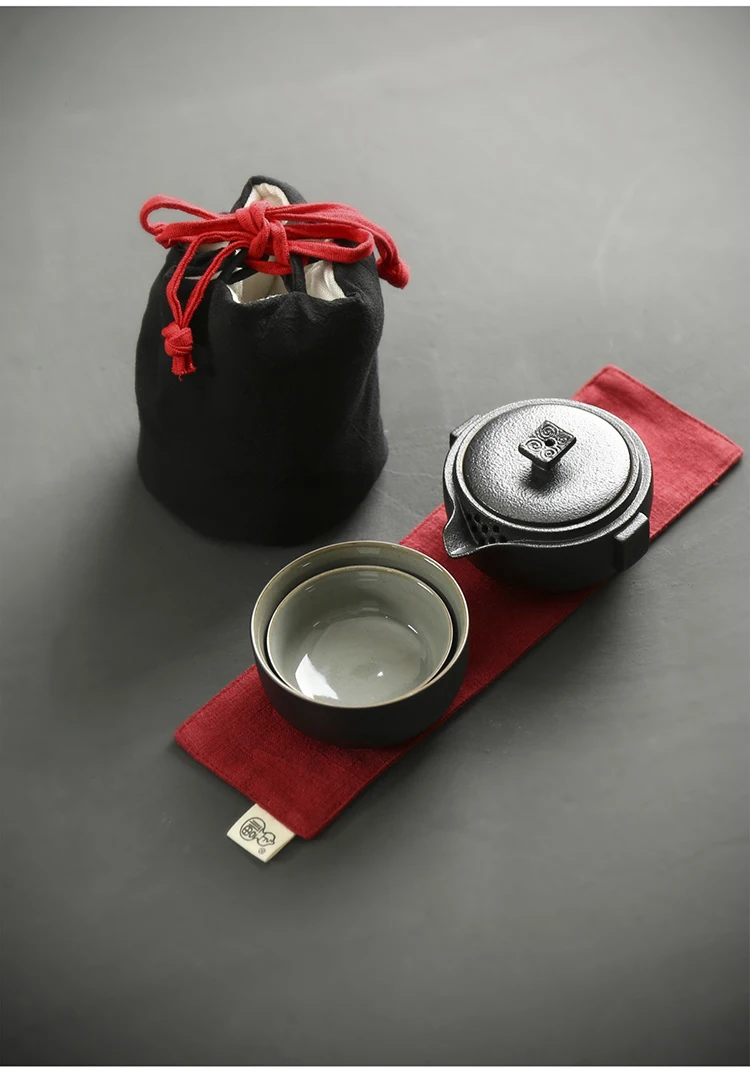 TANGPIN японский чайник керамические чайники чайная чашка набор чайников портативный дорожный чайный набор Посуда для напитков