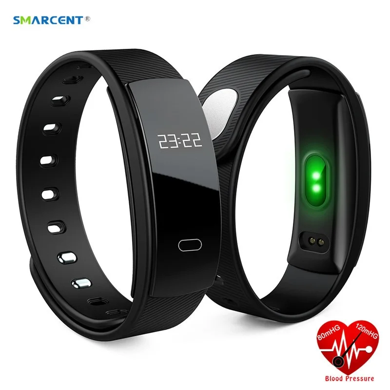 QS80 Bluetooth Smart Band Bracelet Wristband Heart Rate Sleep Monitoring IP67 Sport Smartband for IOS Android
